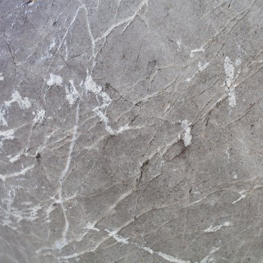 Mermerin gri renkli yüzeyi