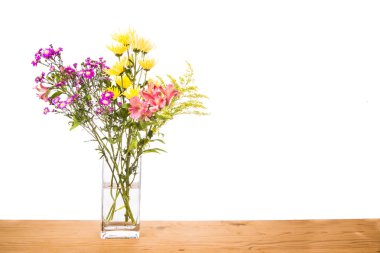 Sivrisinek için çiçek vazo potansiyel üreme yer içinde durgun su