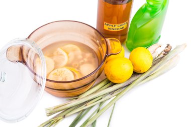 Elma sirkesi, limon, limon etkili böcek kovucu