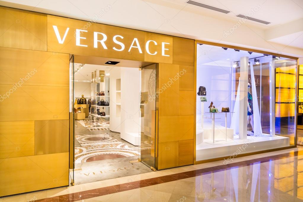 KUALA LUMPUR, MALAYSIA, May 20, 2016: The Versace outlet in KLCC, Kuala Lumpur. Versace is an Italian fashion company and trade name founded by Gianni Versace in 1978.