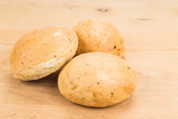 Bollos integrales deliciosos recién horneados saludables sin gluten — Foto de Stock