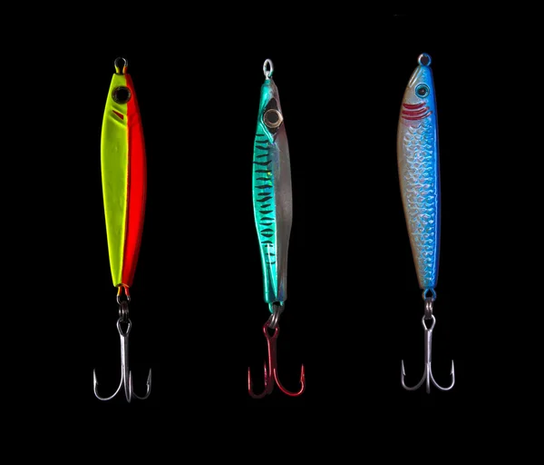 Fishing lures isolated — Stock Photo, Image