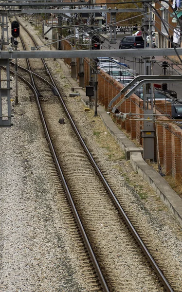 Demiryolu tren demiryolu