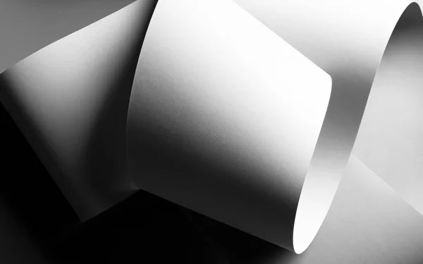 Yaratıcı görüntü kağıttan çizgiler, konsept mimari