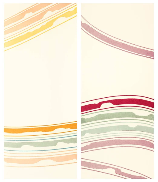 Renkli satırlı tebrik kartları, doku arkaplanı