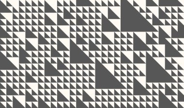 Üçgenli bileşim, optik etki, vektör illüstrasyonu