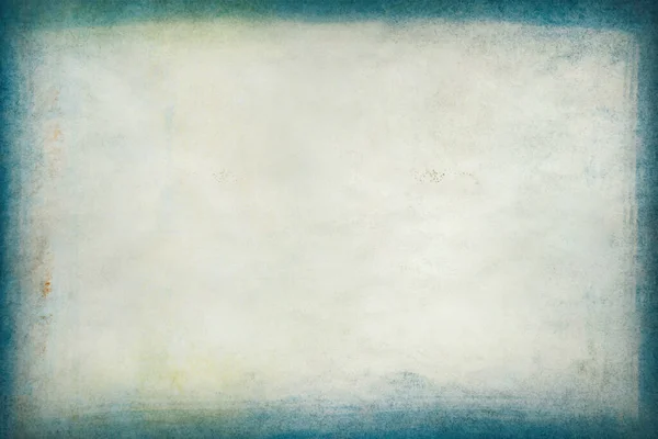 Mavi kenarlı eski kağıt yaprağı, doku arkaplanı