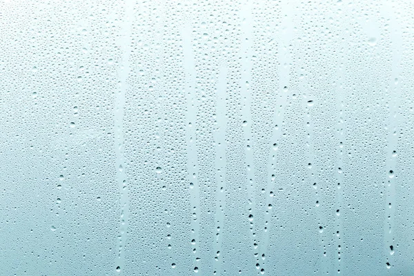 Rainy Day Window Close Raindrops Glass — Stock fotografie