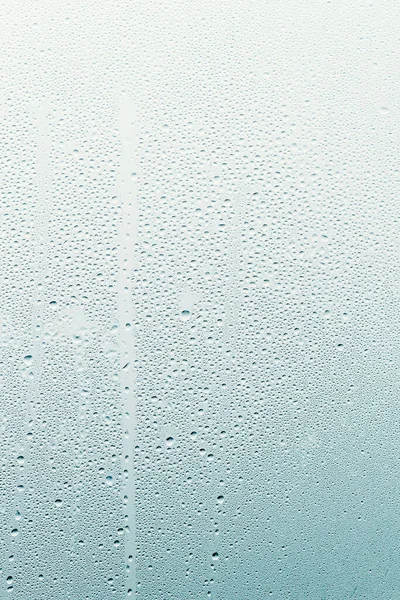 Rainy Day Window Close Raindrops Glass — Fotografia de Stock