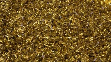 Altın süsleme Noel dekorasyonu arka planı