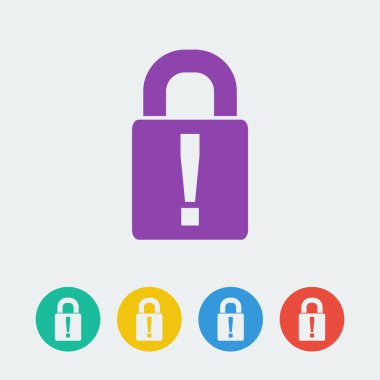 Daire Icons set kilitle