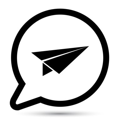 kağıt düzlem simgesi