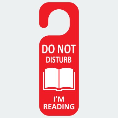 Do not disturb sign clipart