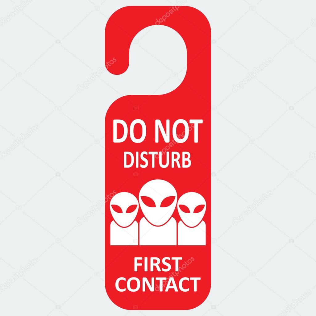 Download Hotel tag do not disturb — Stock Vector © FamilyF #65688433