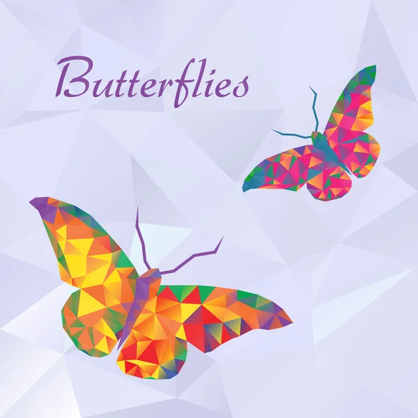 Vector butterflies — Stock Vector