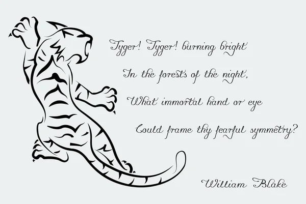 Tiger Gedicht Tiger Gedicht
