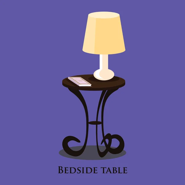 Komidinin mavi arka plan