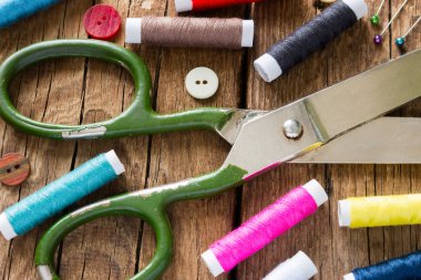 makas ve iplik portre