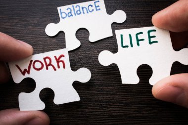 uyumsuz bulmacalar yaşam dengesi yakın çekim