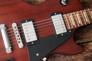 Les Paul elektro gitar portre