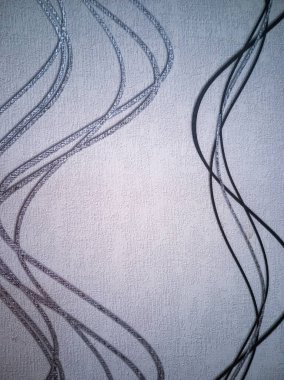 Yuvarlak koyu çizgileri olan gri arkaplan