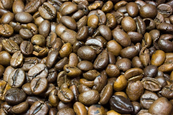 Coffee beans as background — Stock Photo, Image