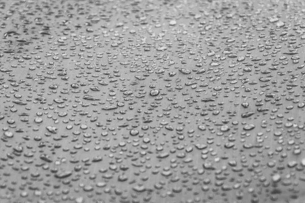 Water Drops Smooth Surface Waterproof Fabric — Stock Photo, Image