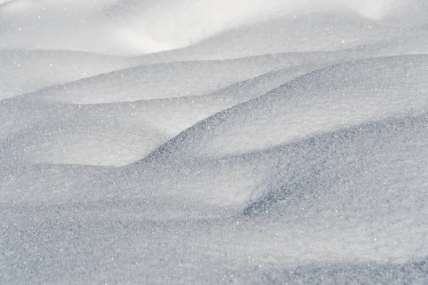Soğuk Bir Günde Yumuşak Kar Yağışı Kış Manzarası Karla Kaplı — Stok fotoğraf