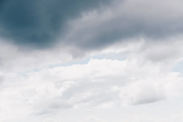 Soft cloud texture on blue sky background