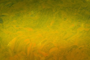 Arka planda boya olan sarı tuval, klasik grunge dokusu