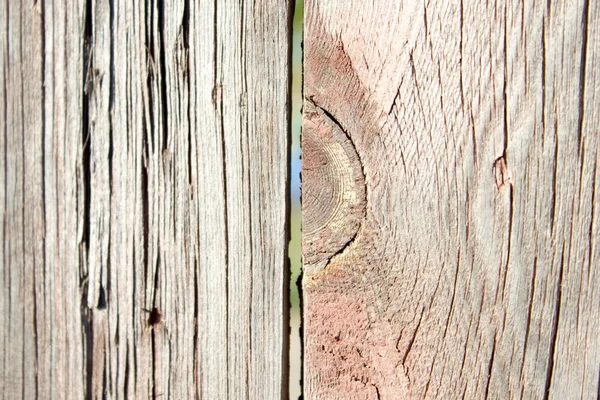 Maalaismainen rapautunut lato puu tausta solmua ja kynsien reikiä — kuvapankkivalokuva