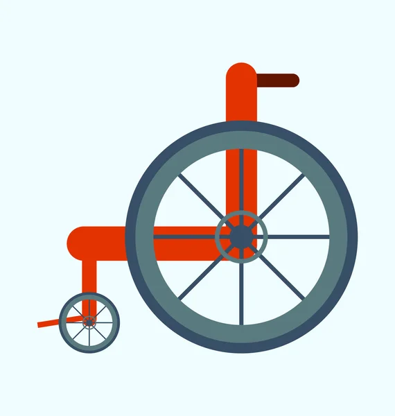 Wheelchair.  medical concept. — ストックベクタ