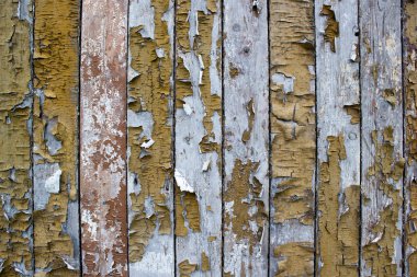 Arka plan olarak kullanılan eski, grunge ahşap paneller