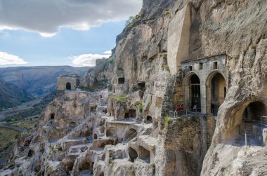 Manastır Vardzia, Georgia, 2013 mağara
