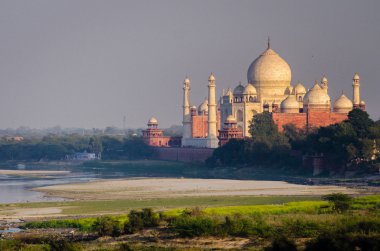 Akşamki Taç Mahal.