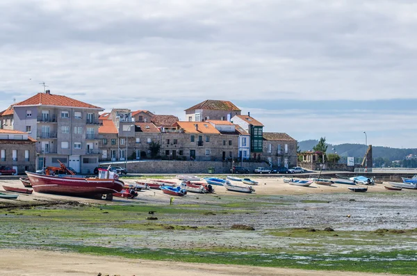 Óceán dagály Cambados, Galicia, Spanyolország — Stock Fotó