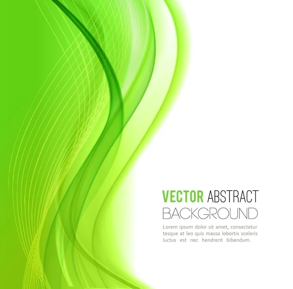 Abstract waves  background. Template design — Stock Vector