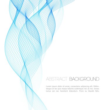 Soyut dalgalar arka plan. Tasarım şablonu