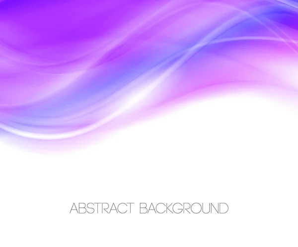 Abstract curved lines background. Template design — Stock Vector