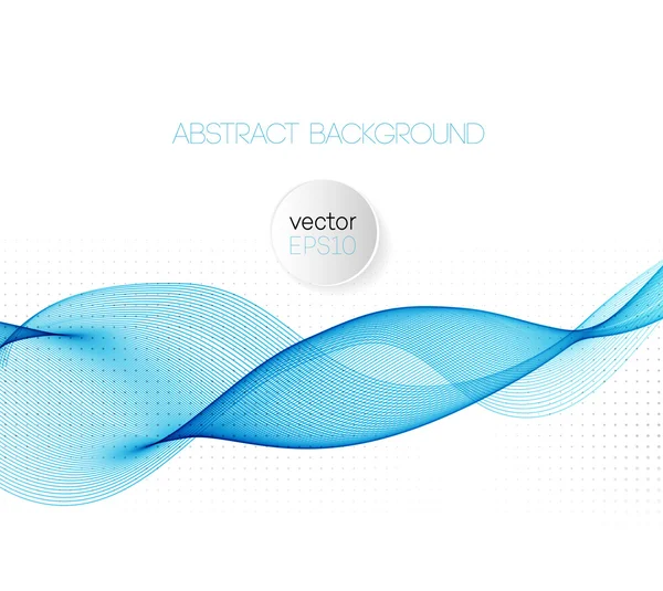 Abstract waves  background. Template design — Stock Vector