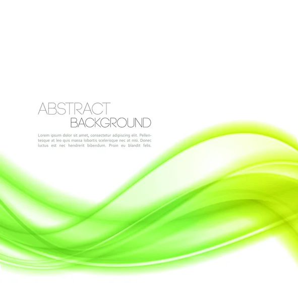 Fondo de ondas abstractas. Diseño de plantilla — Vector de stock