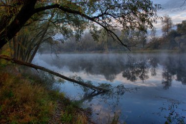 Plaj nehir Seversky Donets