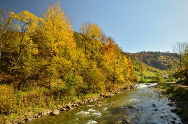 Dağları'nın sonbahar manzara