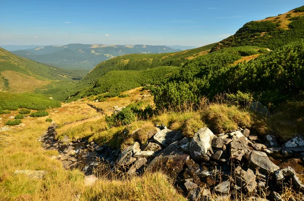 Paisaje otoñal de montañas —  Fotos de Stock