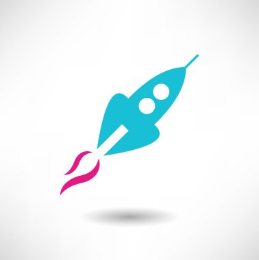 Roket simgesi başlatın