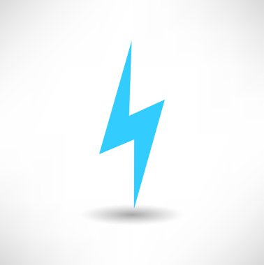 Mavi şimşek simgesi