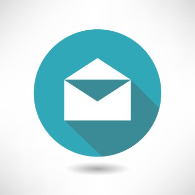 Posta simgesini yuvarlak