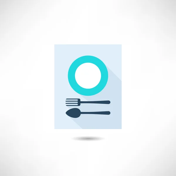 Kitchen Tableware icon — Stock Vector