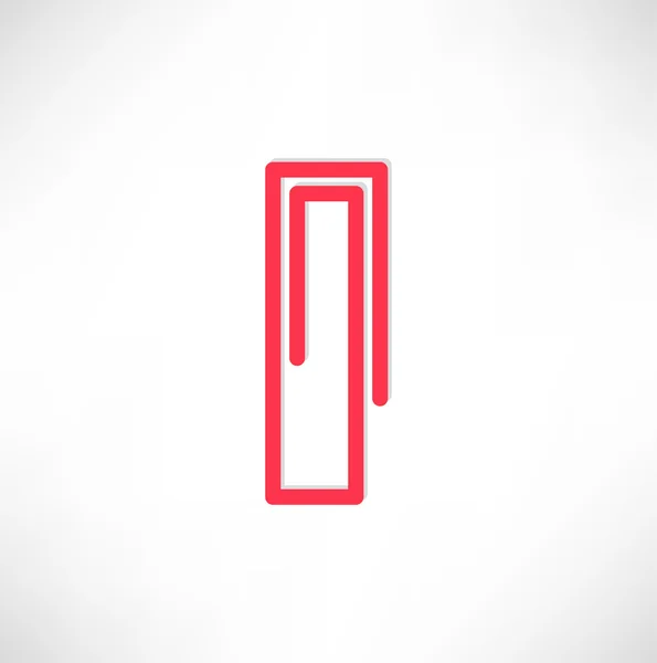 Clip para icono de papel — Vector de stock