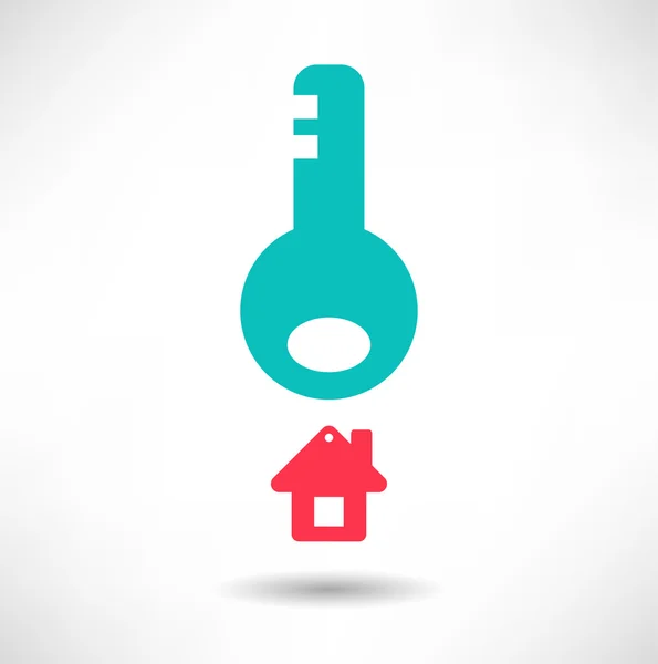 House key icon — Stock Vector